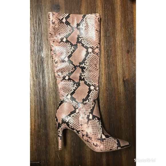 Steve Madden Snake PointedToe Knee high #Cybermondaysale - Picture 6 of 8
